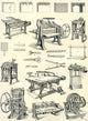 18th and 19th Century Book Binding Tools Fine Art Print by Ken Welsh