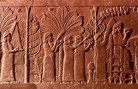 Assyrian Queen Stone Carving Fine Art Print - Nineveh, 645 B.C.