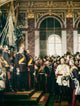 Kaiser In Versailles Fine Art Print by Anton Alexander von Werner