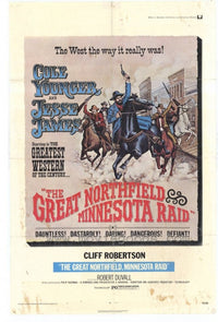 The Great Northfield Minnesota Raid Movie Poster 11x17