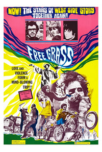 Love & Violence on a Psychedelic Trip Fine Art Print by Hollywood Star