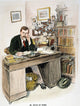 Sir Arthur Conan Doyle Fine Art Print - Drawing, c. 1900