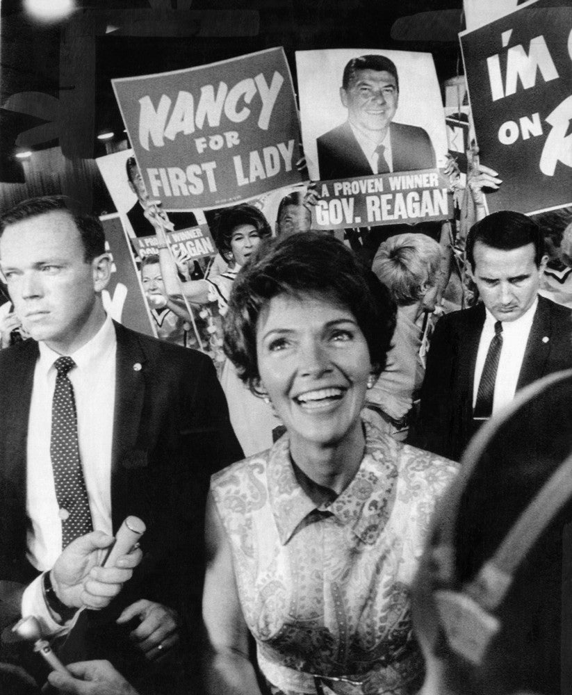 Future First Lady Nancy Reagan at the Republican National Convention Poster Print