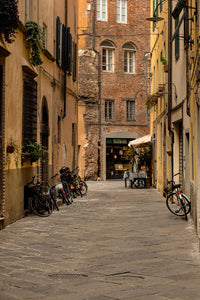 Italy, Lucca Street Fine Art Print by George Theodore