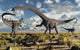 Diplodocus vs Allosaurus Dinosaur Art Print | Posterazzi