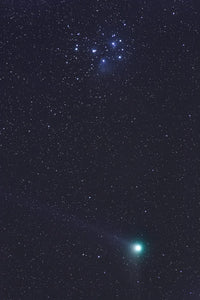 January 6, 2005 - Comet Machholz Fine Art Print by Alan Dyer