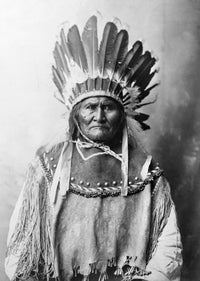 Geronimo American Apache Leader Photograph by Aaron Canady - Fine Art Print