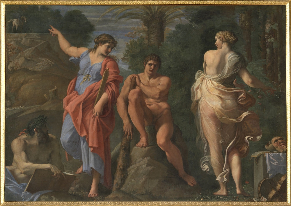 Hercules At A Crossroad Fine Art Print - Multiple Sizes Available