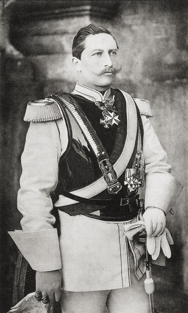 Kaiser Wilhelm II, 1859 Fine Art Print by Ken Welsh