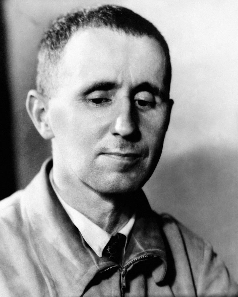 Bertolt Brecht Photographic Print - German Playwright and Poet (1940)