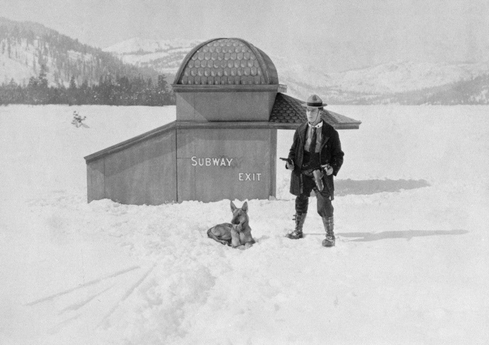 The Frozen North 1922 Poster Print Featuring Buster Keaton