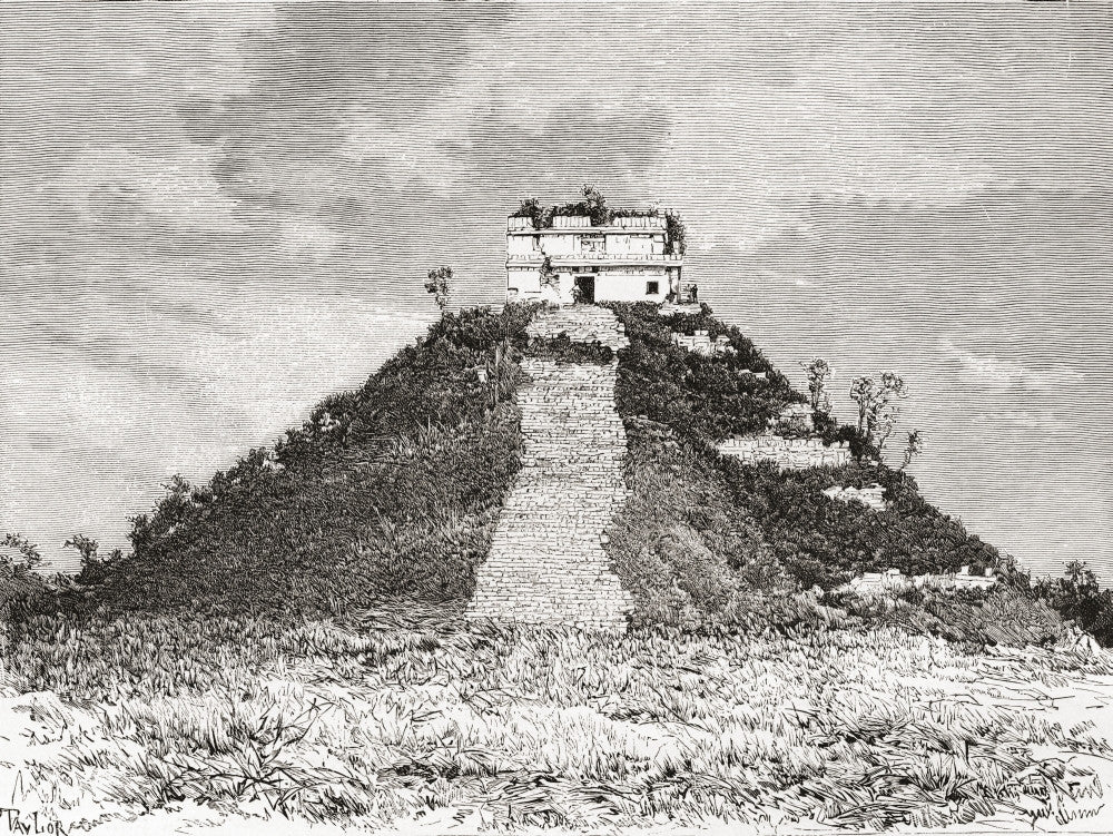 Chichen Itza Fine Art Print - Stunning Yucat Landscape