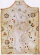 Old Map of Mediterranean Sea Fine Art Print - Science Source