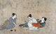 Three Drunken Women Fine Art Print by Torii Kuyonobu (C.1787)