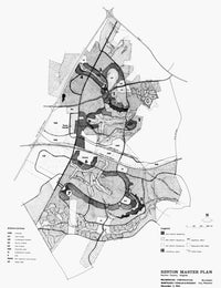 Virginia Reston Community Map Fine Art Print (1966) by Granger Collection