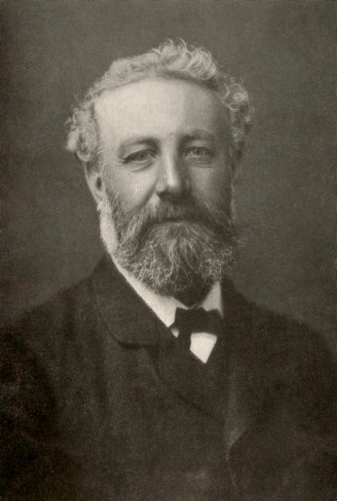 Jules Verne Fine Art Print - French Author Poster