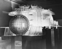 Architectural Model of Arcosanti by Paolo Soleri Fine Art Print
