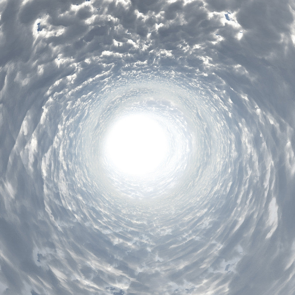 Tunnel of Light in Clouds Fine Art Print by Bruce Rolff