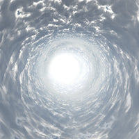 Tunnel of Light in Clouds Fine Art Print by Bruce Rolff