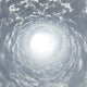 Tunnel of Light in Clouds Fine Art Print by Bruce Rolff