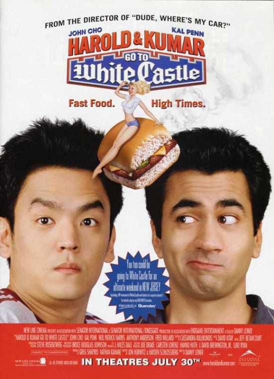 Harold & Kumar Go to White Castle Movie Poster (11x17)