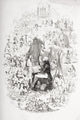 Tom Pinch at the Organ Fine Art Print from Martin Chuzzlewit by H.K. Browne