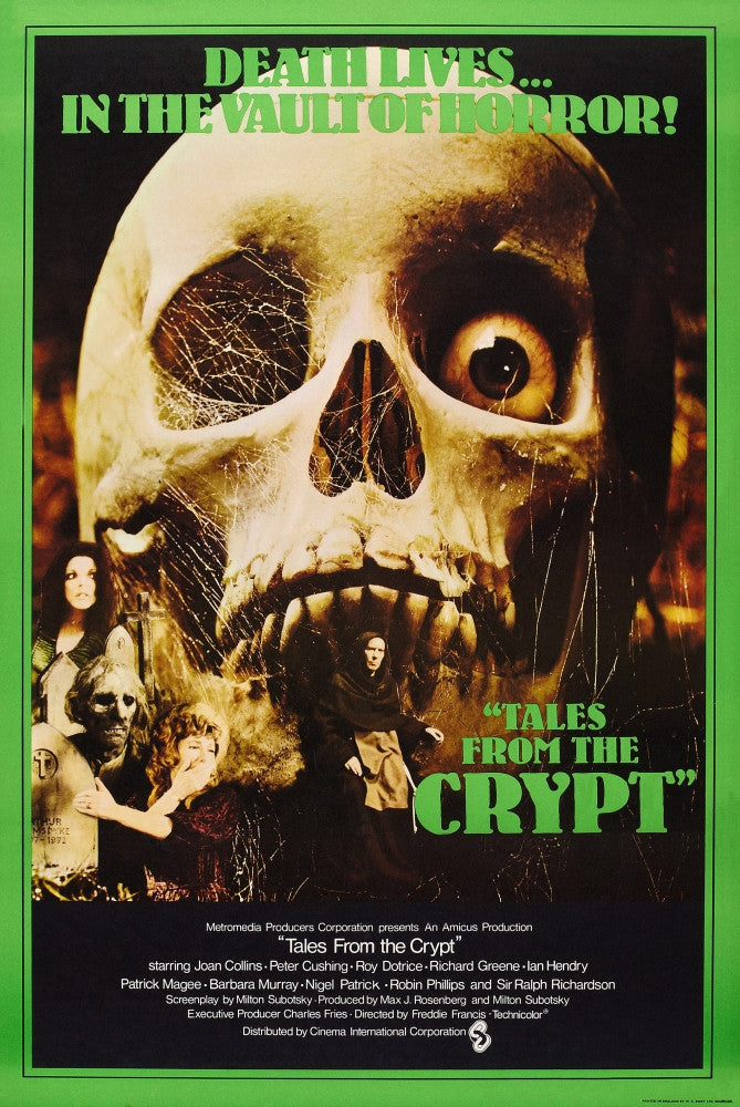 Tales From The Crypt 1972 British Movie Poster Art Print