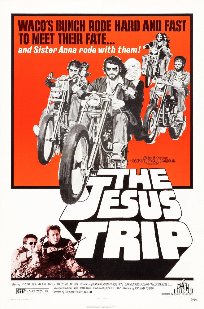 The Jesus Trip U 1971 Movie Poster Art Print - Fine Art Print