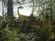Coelophysis Dinosaur Forest Scene Poster Print - VARPSTWMY100171P