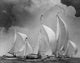 Sailboats in the Sea Fine Art Print - Multiple Sizes Available