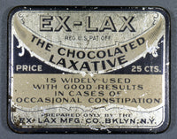 Ex-Lax Chocolate Flavored Laxatives Vintage Poster Print, C1920