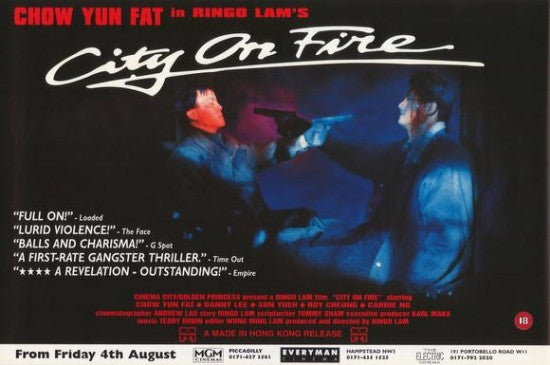 City on Fire Movie Poster Print (27x40) | Posterazzi