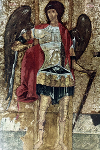 Mid-15th Century Archangel Michael Fine Art Print - Russian Icons