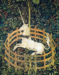 The Unicorn in Captivity Fine Art Print - Multiple Sizes Available
