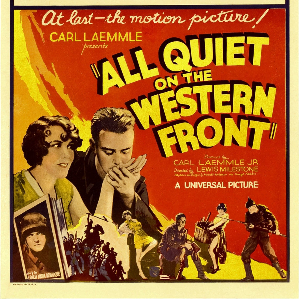 All Quiet On The Western Front Movie Poster Print - Lew Ayres