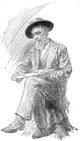 Andrew Taylor Still Fine Art Print - Founder of Osteopathy Drawing, c. 1908