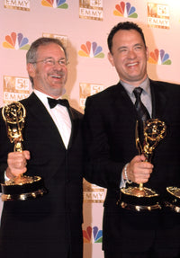 Steven Spielberg and Tom Hanks Emmy Awards Photo Print by Robert Hepler