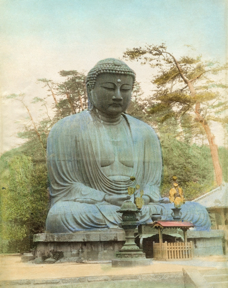 Japan Daibutsu Fine Art Print - The Great Buddha of Kamakura