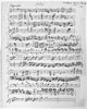 Mozart Piano Sonata No. 8 Manuscript Print by Granger Collection