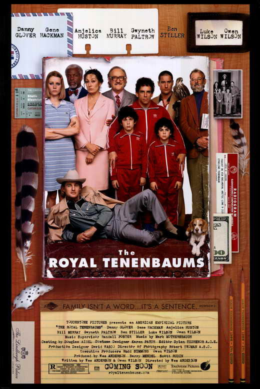 The Royal Tenenbaums Movie Poster (11x17) - Pop Culture Graphics