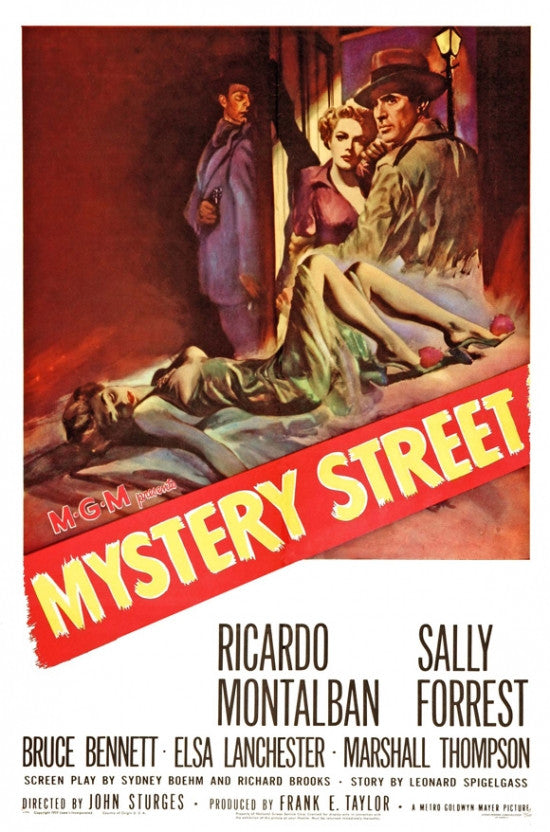 Mystery Street Movie Poster Print (27x40) - Classic Film Art