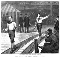 Edward Payson Weston Six-Day Walking Match Poster Print (1877)