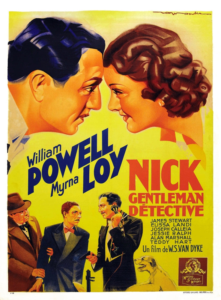 After The Thin Man Movie Poster Fine Art Print - Multiple Sizes