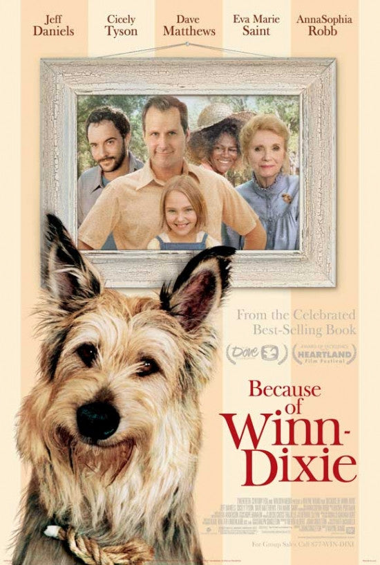 Because of Winn-Dixie Movie Poster Print - 27x40