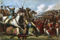 Sepoy Mutiny 1857 Poster Print - Cavalry Attacking British Infantry | Posterazzi