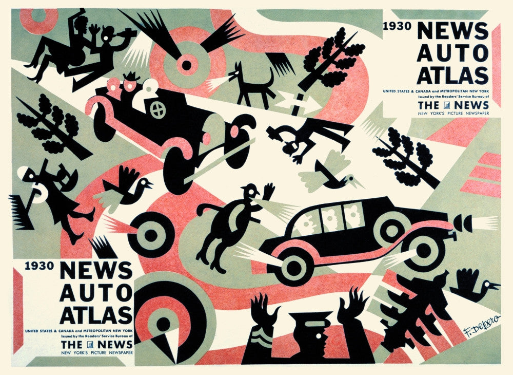 Fortunato Depero Fine Art Print - Iconic Italian Futurist
