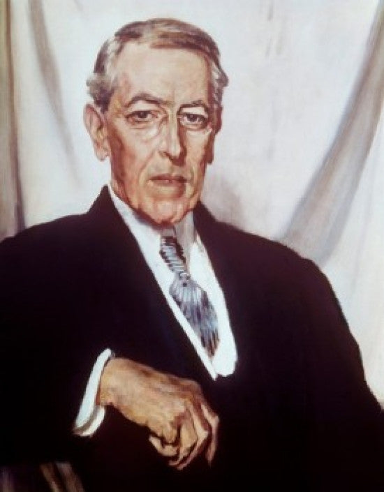 Woodrow Wilson Fine Art Print - 28th President of the United States by William Newenham Orpen