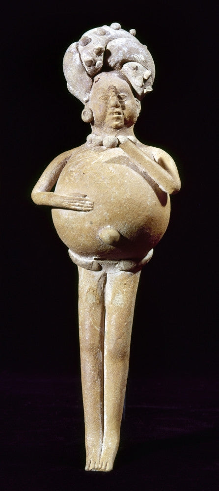 Mayan Rattle Fine Art Print - Ancient Ceramic Artifact
