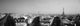 High Angle Cityscape of Paris Fine Art Print
