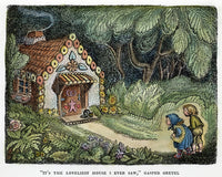 Hansel and Gretel Fine Art Print by Wanda Gag - Brothers Grimm